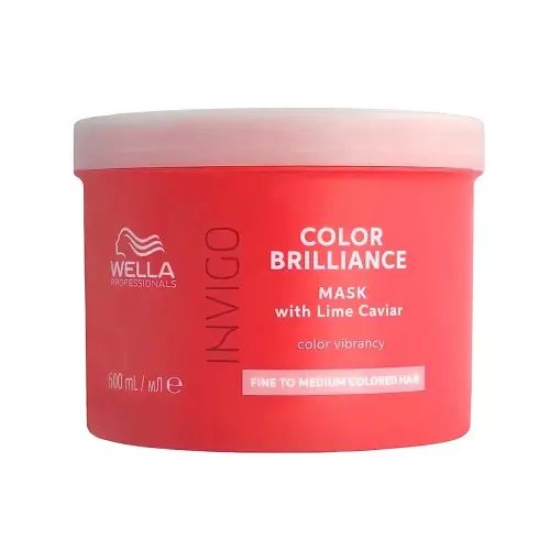 Wella Pro Color Brilliance Маска-уход для защиты цвета окрашенных нормальных и тонких волос 500мл