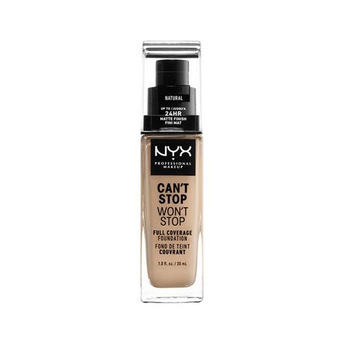 NYX Стойкая тональная основа Can’t Stop Won’t Stop Full Coverage №07 Natural матовый 30 мл