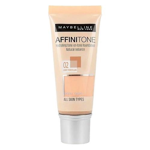 Maybelline Тональный крем AFFINITONE оттенок 02 Слоновая кость
