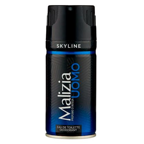 MALIZIA UOMO EDT DEO SPRAY SKYLINE Парфюмированный дезодорант (M) 150 ML