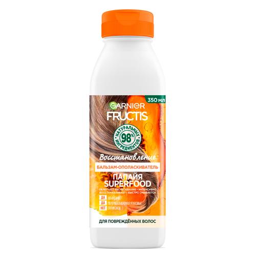 Fructis бальзам-ополаскиватель Папайя Superfood  350 мл