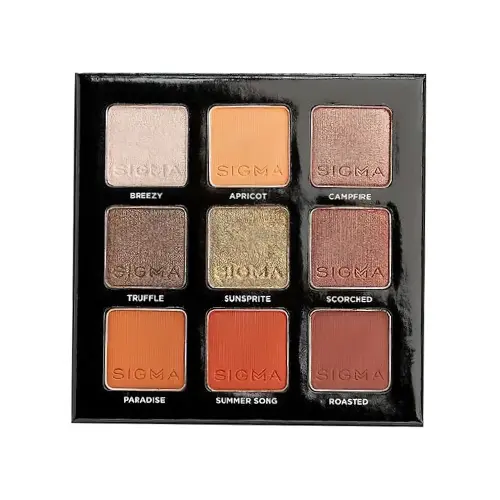 SIGMA Fiery Eyeshadow Palette  Палитра теней для век