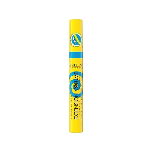 Eveline ТУШЬ ДЛЯ РЕСНИЦ - ПОТРЯСАЮЩИЙ ЭФФЕКТ PUSH-UP! x10 - черная серии EXTENSION VOLUME PROFESSIONAL MAKE-UP, 10мл