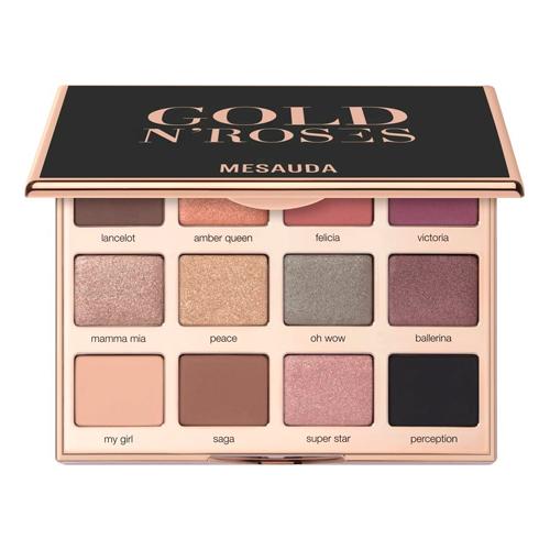 MESAUDA Gold n'Roses Палетка теней для глаз  14.4 г
