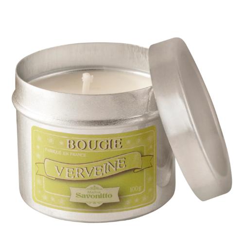 Свеча ароматическая с 1 фитилём VERBENA Metal pot 100g  вербена