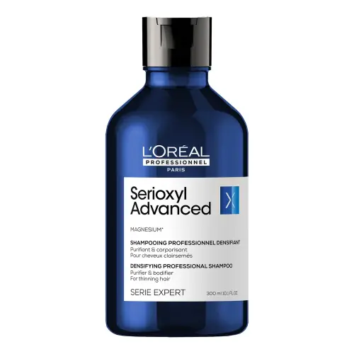 SERIOXYL ADVANCED Шампунь для уплотнения тонких волос 300м