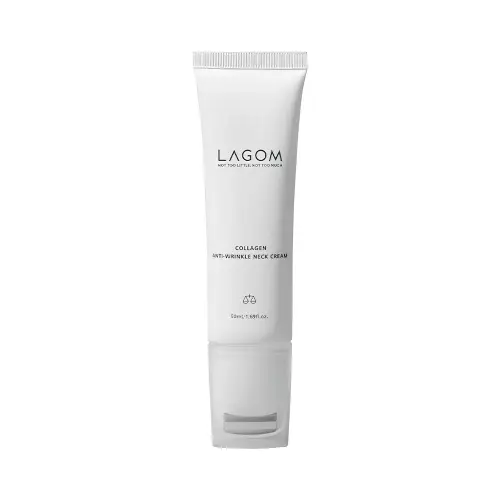 LAGOM COLLAGEN ANTI WRINKLE NECK CREAM Антивозрастной крем для шеи 50 мл