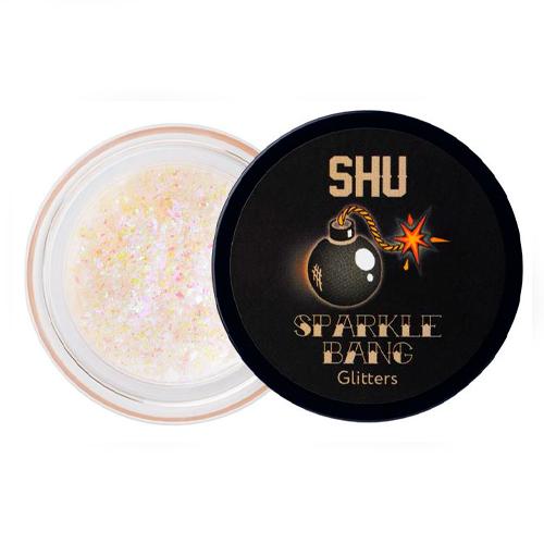 SHU ГЛИТТЕР ДЛЯ МАКИЯЖА ЛИЦА И ТЕЛА SPARKLE BANG SHU №133 дуохромный фиолетовый