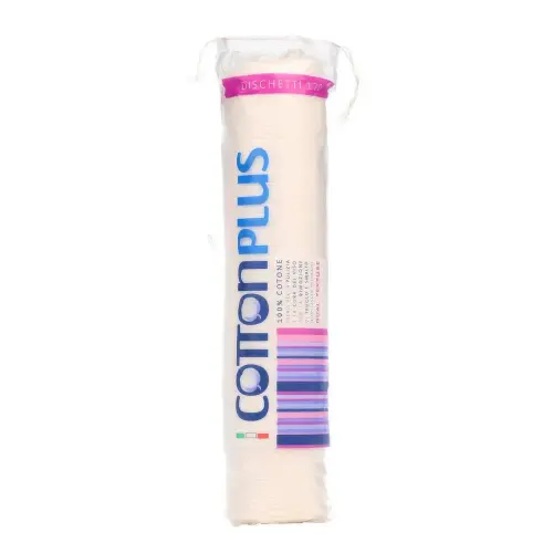 Cotton Plus - Cotton Rounds Ватные диски круглые из 100% хлопка 120 шт
