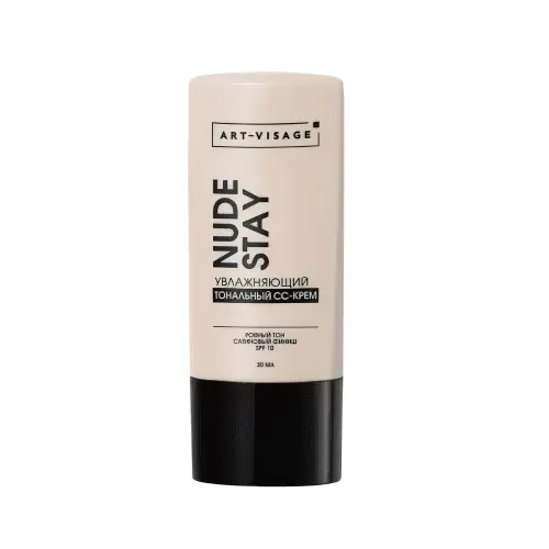 Art Visage Тональный СС-крем увлажняющий NUDE STAY 304 бежевый