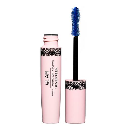 Seventeen Cosmetics Тушь GLAM. Идеальное разделение Супер объем т.04 синий