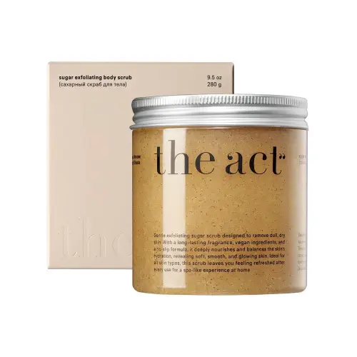 The Act Сахарный скраб для тела 280гр