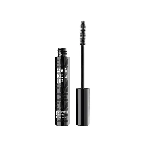 Make Up Factory PANORAMIC LASHES MASCARA shade 01 Black Beauty Тушь для ресниц Panoramic Lashes Mascara тон 01 Черный