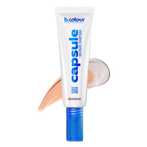 7DAYS B.COLOUR PRO CAPSULE BB крем для лица против несовершенств 5в1 / 02 Medium, 35 мл