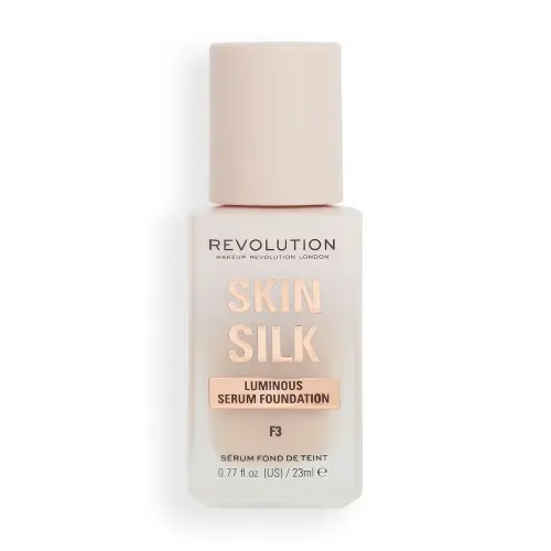 REVOLUTION ТОНАЛЬНАЯ ОСНОВА SKIN SILK LUMINOUS SERUM FOUNDATION F3