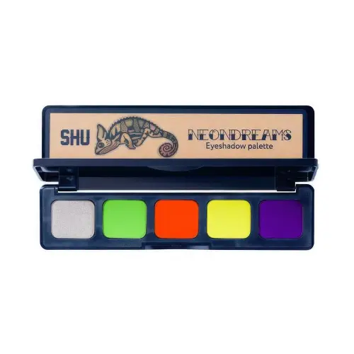 SHU ПАЛЕТКА ТЕНЕЙ ДЛЯ ВЕК NEONDREAMS МАРКИ SHU №162 радужный мир