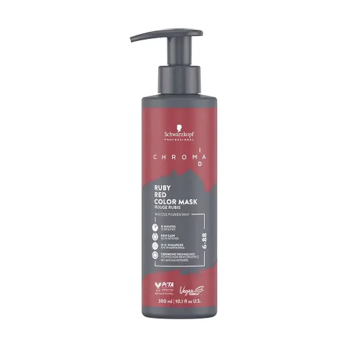 CHROMA ID Bonding color mask Интенсивная тонирующая бондинг-маска для волос оттенок 6-88 300мл