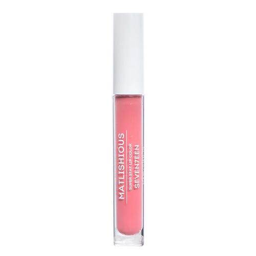 Seventeen Жидкая помада-блеск MATLISHIOUS SUPER STAY LIP COLOR т.06 тёмный пурпурно-розовый