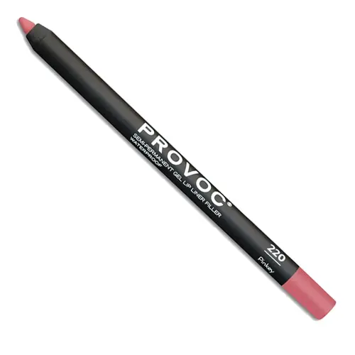 PROVOC Semi-Permanent Gel Lip Liner Filler WP 220 Pinkey Гелевая подводка в карандаше для губ LPL220