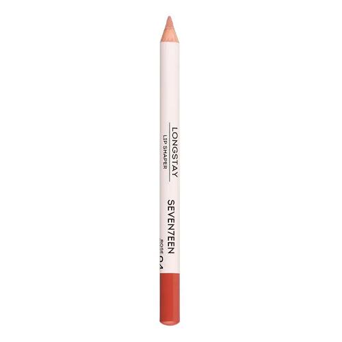 Seventeen Карандаш д/губ устойчивый т.4  LONGSTAY LIP SHAPER PENCIL розовый бутон