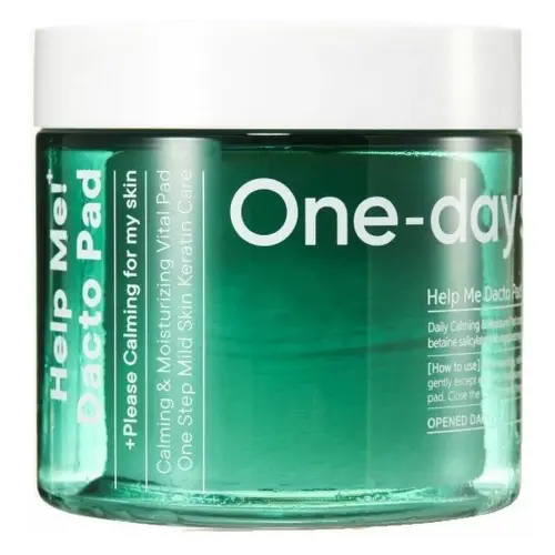ONE DAYS YOU HELP ME DACTO PAD Тонер-пэды с успокаивающим эффектом 60 шт.
