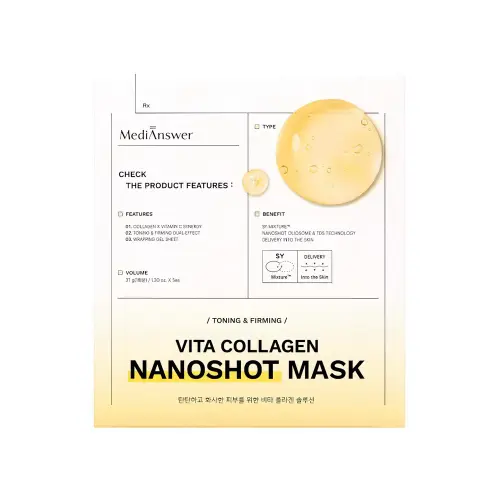 MediAnswer Vita Collagen Nano Shot Mask
