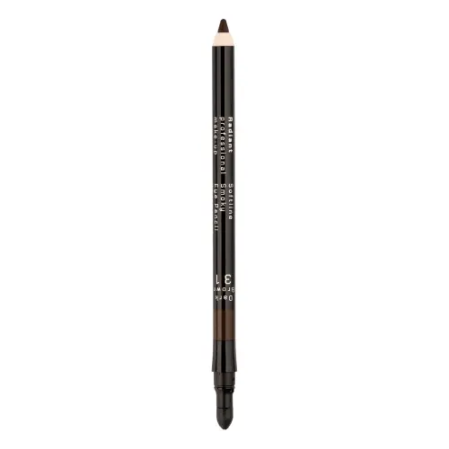 RADIANT  SOFT LINE WATERPROOF SMOKY EYES PENCIL No 31 - DARK BROWN Карандаш для глаз водостойкий Softline Eye Pencil Waterproof, т. 31 коричневый смоки