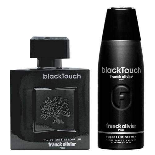 FRANCK OLIVIER Набор туалетная вода+дезодорант BLACK TOUCH + COFFRET 100ML+DEO 250ML