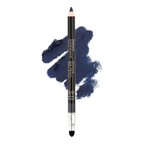 RADIANT  SOFT LINE WATERPROOF EYE PENCIL No 5 - NAVY BLUE Карандаш для глаз водостойкий Softline Eye Pencil Waterproof, т. 05 темно-синий