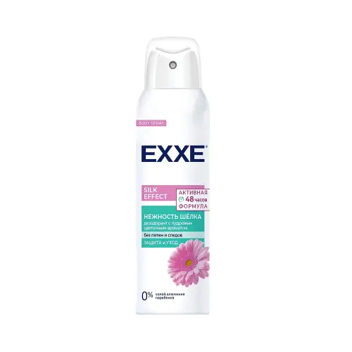 EXXE дезодорант Silk effect Нежность шёлка, 150 мл
