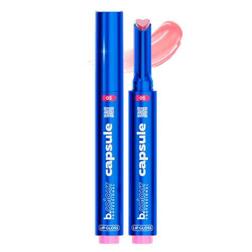 7DAYS B.COLOUR PRO CAPSULE Блеск для губ автоматический / 05 Space girl, 1,2 г