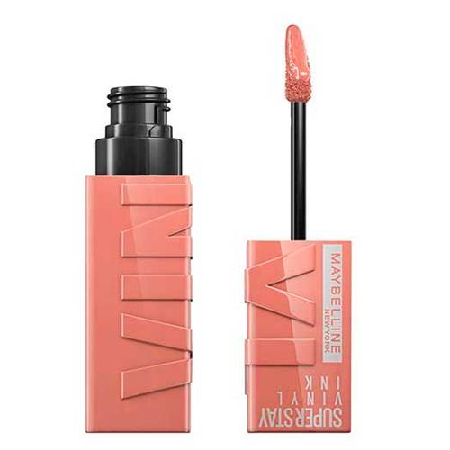 Maybelline Жидкая глянцевая помада Super Stay® Vinyl Ink, оттенок 15 Персиковых