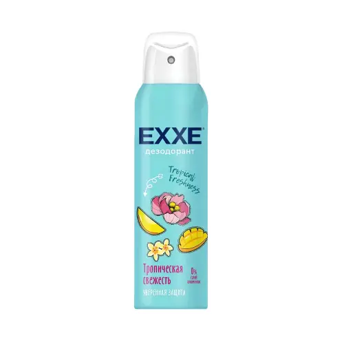 EXXE дезодорант Тропическая свежесть Tropical freshness, 150 мл