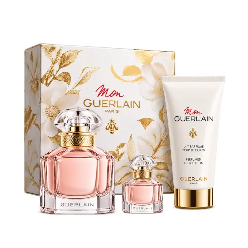 Guerlain Набор: Парфюмерная вода MON GUERLAIN 50 мл + 5 мл + лосьон для тела 75 мл