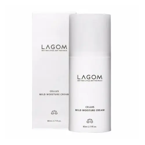 LAGOM CELLUS MILD MOISTURE CREAM Увлажняющий крем для лица 80mL