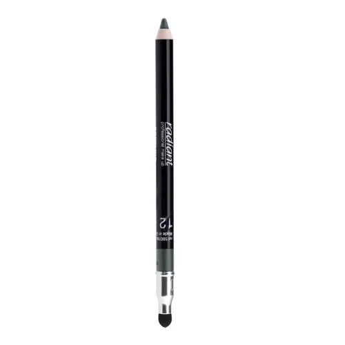 RADIANT  SOFT LINE WATERPROOF EYE PENCIL No 12 - OLIVE Карандаш для глаз водостойкий Softline Eye Pencil Waterproof, т. 12 олива
