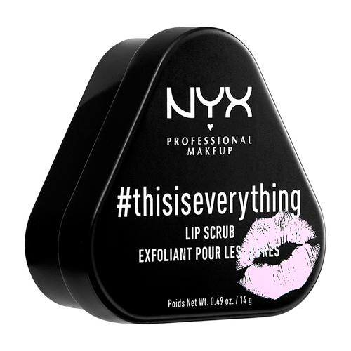 NYX Скраб для губ #THISISEVERYTHING Lip Scrub, уход, восстановление, оттенок 01, бледно-розовый, 14 г