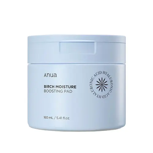 ANUA BIRCH MOISTURE BOOSTING PAD Увлажняющие пэды с экстрактом березового сока 160ml (70 шт)