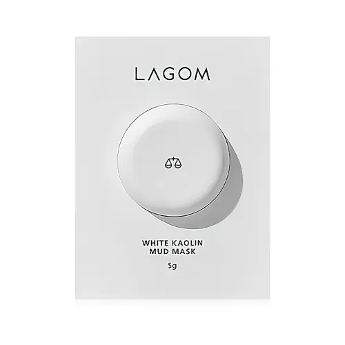 LAGOM - White Kaolin Mud Mask мини маска 5 г