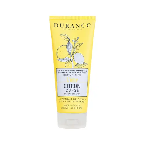 DURANCE ШАМПУНЬ ДЛЯ ВОЛОС И ТЕЛА INTENSE LEMON WITH LEMON EXTRACT ДЛЯ НЕГО 200МЛ