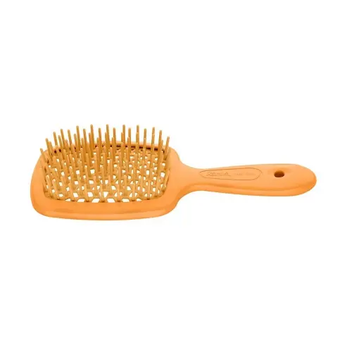 Janeke SUPERBRUSH РАСЧЕСКА МАЛЕНЬКАЯ ОРАНЖЕВАЯ FLUO 17,5x7x3СМ