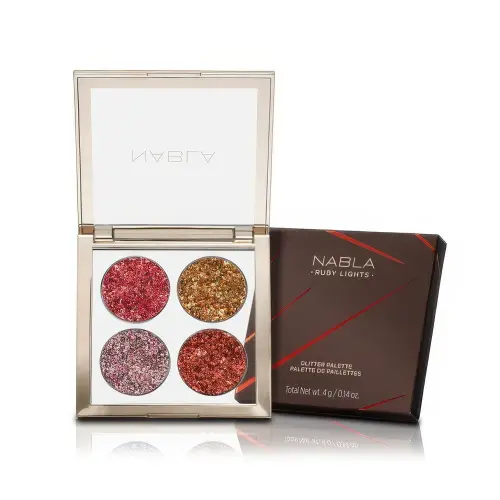 Nabla Ruby Lights Glitter Palette Палитра теней для век «Cutie» 8г