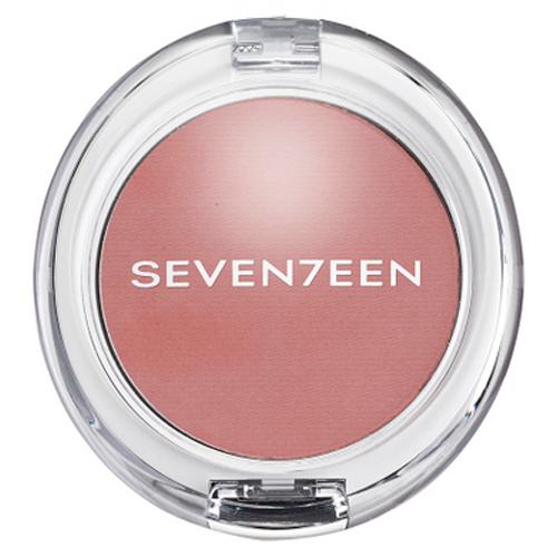 Seventeen Румяна т.9 матовые шелковистые компактные яблоко
