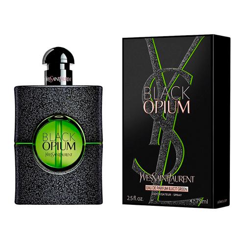YSL Ladies Opium Black Illicit Green EDP (W) 75 мл