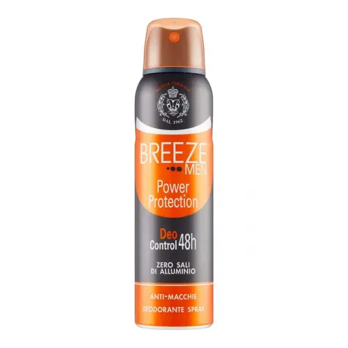 BREEZE Дезодорант-спрей  MEN DEODARANT SPRAY POW PROTECTION 150ML