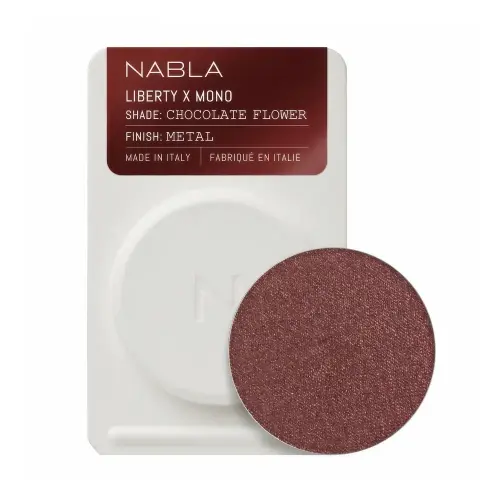Nabla Liberty X Mono Metal - Chocolate Flower Тени для век Single в нескольких вариантах отделки 1г
