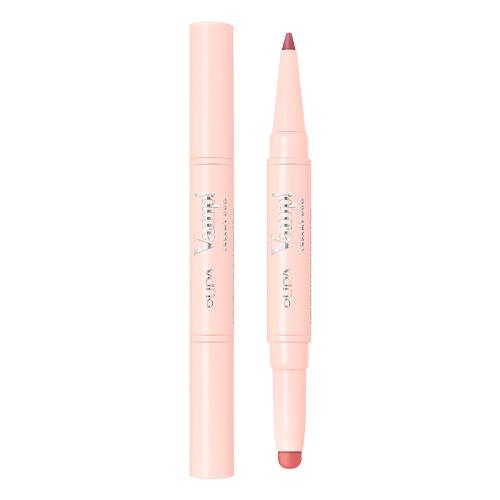 PUPA Губная помада VAMP! CREAMY DUO тон 006 Насыщенный розовый