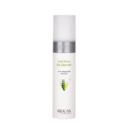 ARAVIA Professional Гель очищающий для жирной и проблемной кожи лица Anti-Acne Gel Cleanser, 250 мл