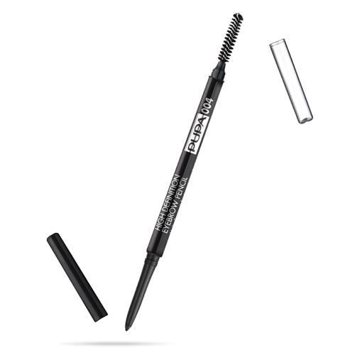 PUPA  Карандаш для бровей HIGH DEFINITION EYEBROW PENCIL тон 004 Экстра-темный