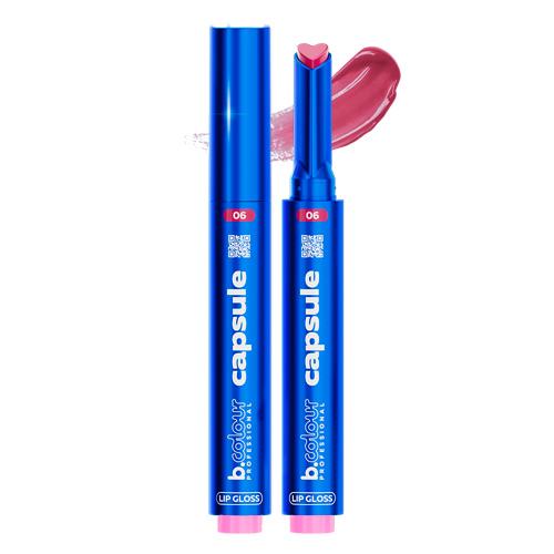 7DAYS B.COLOUR PRO CAPSULE Блеск для губ автоматический / 06 Crush, 1,2 г
